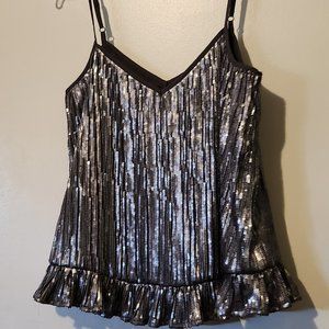 Sequined tank